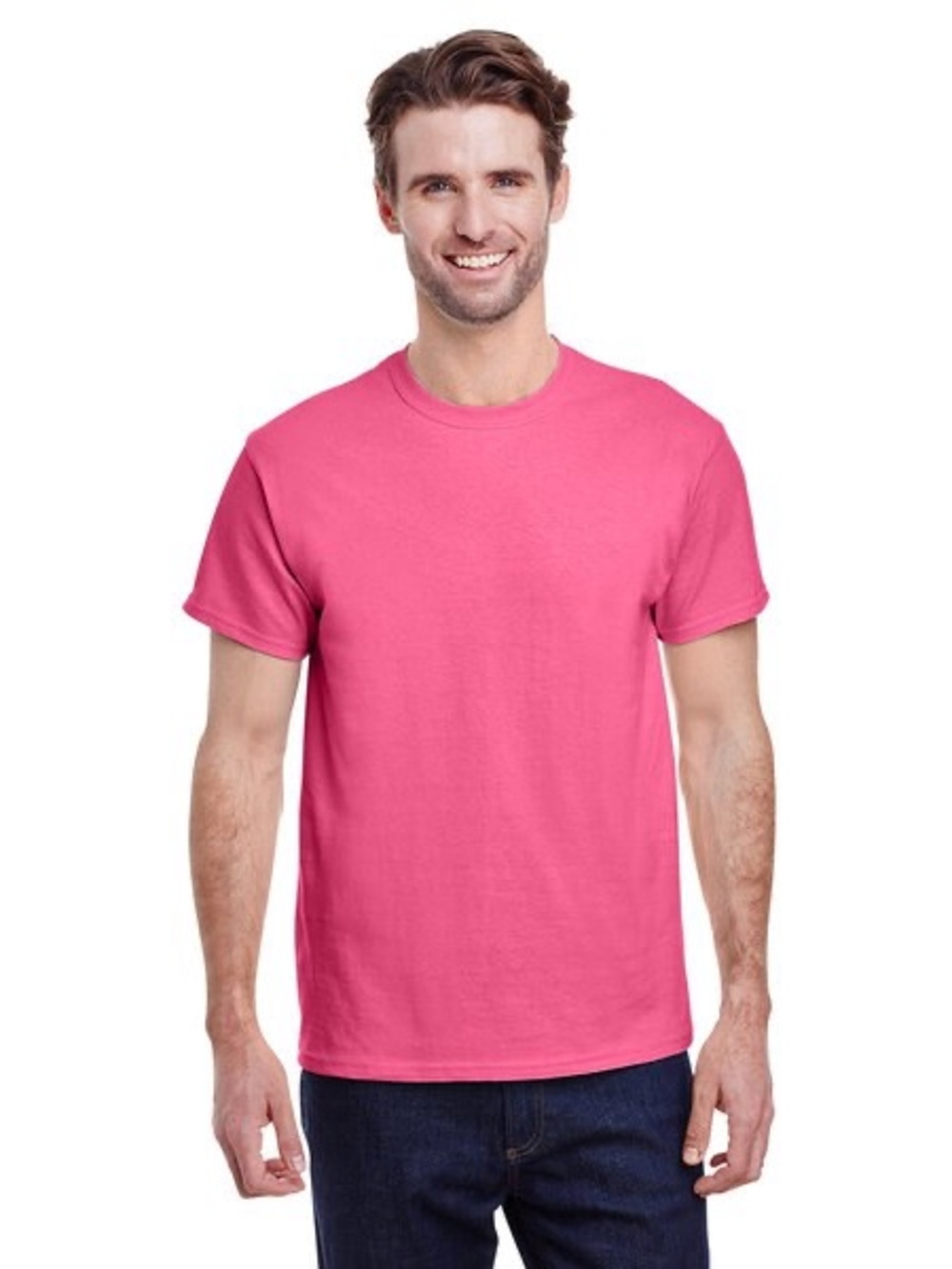 GILDAN | Safety Pink - Heavy Cotton™ All-Purpose Comfortable Fit T-Shirt